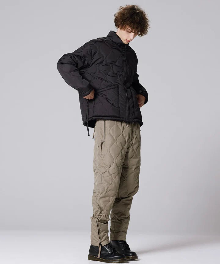 Taion - Unisex military reversible high neck down jacket - Black/black - Vestes et Manteaux - R102BML-1