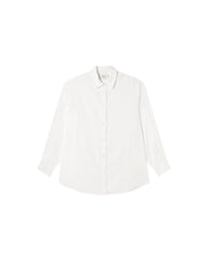 Thinking Mu Femme - Gia Oversize Blouse - White-Chemisier-WBL00084