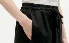 Thinking Mu Femme - Esther Pants - Black-Jupes et Pantalons-WPTT00189