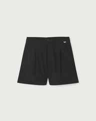 Thinking Mu Femme - Narciso Short - Black - Pantalons et Shorts - WST00030