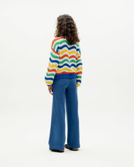 Thinking Mu - Multicolor Jo Knitted Sweater-Pulls et Sweats-WKN00172
