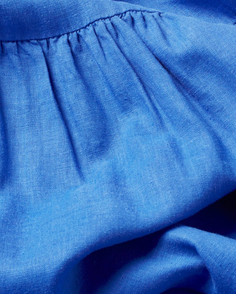 Thinking Mu Femme - Ona Dress - Heritage Blue-Robe-WDR00230