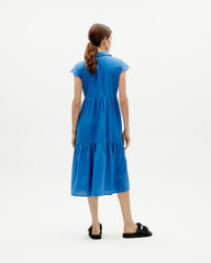 Thinking Mu Femme - Ona Dress - Heritage Blue-Robe-WDR00230