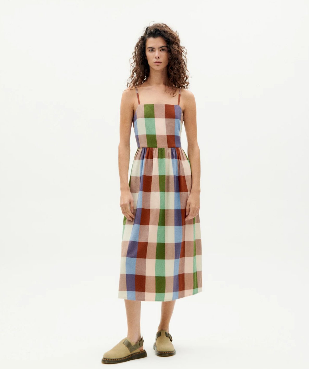 Thinking Mu Femme - Colorful Paola Dress - Multicolor-Robes-WDR00237