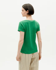 Thinking Mu Femme - T-shirt Regina - Green Clover-T-shirt-WTS00381