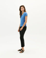 Thinking Mu Femme - T-shirt Regina - Heritage Blue-T-shirt-WTS00308