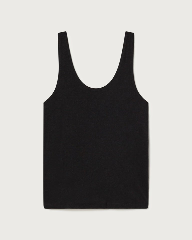 Thinking Mu Femme - Tank Top - Black-Tops-WTP00076