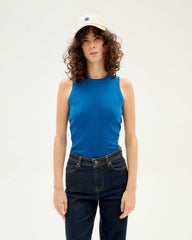 Thinking Mu Femme - Top Juliette - Klein Blue-Tops-WTP00085