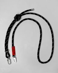 Topologie - Wares - Rope Strap - 8mm - Black Reflective - Accessoires - TP - WST - R08 - BKR - 00 - BOX