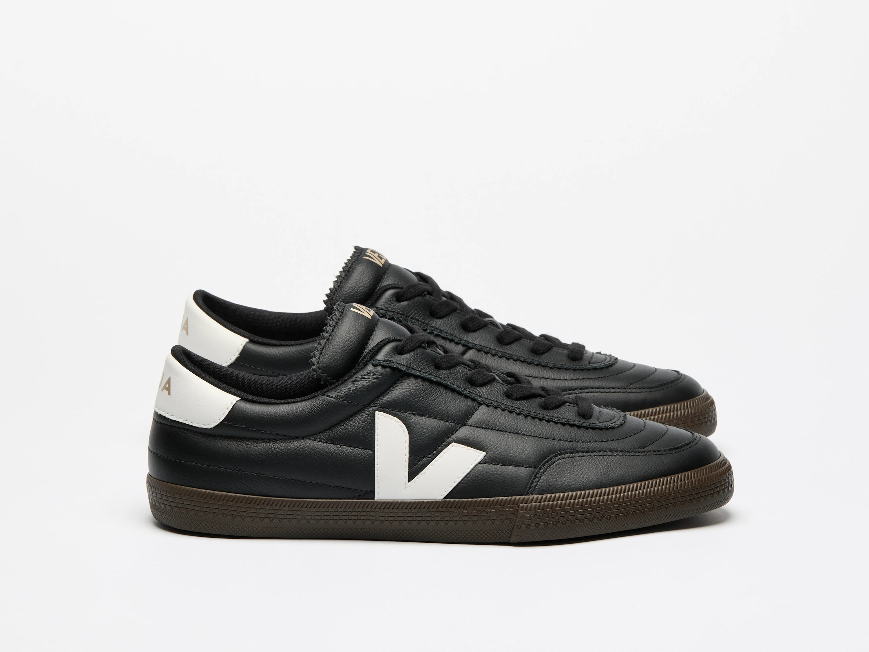 Veja - Panenka Leather - Black White - Chaussures - FU2020707B
