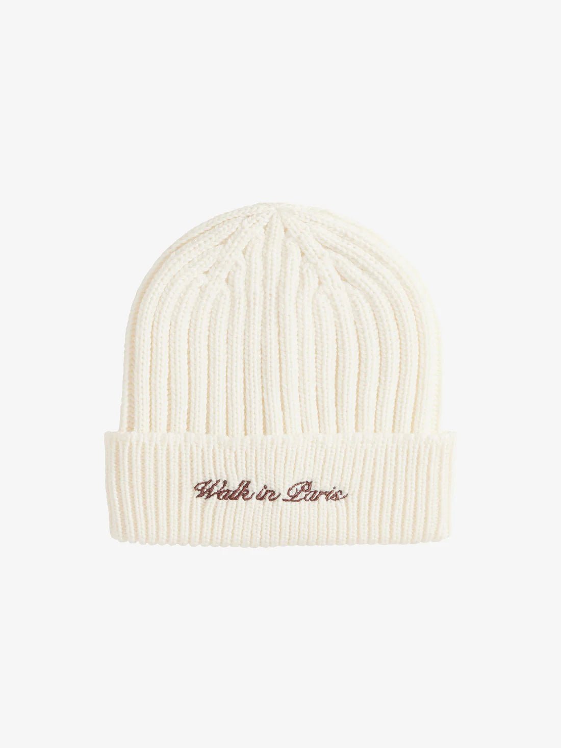 Walk in Paris - Wool Beanie - Beige - Accessoires - 