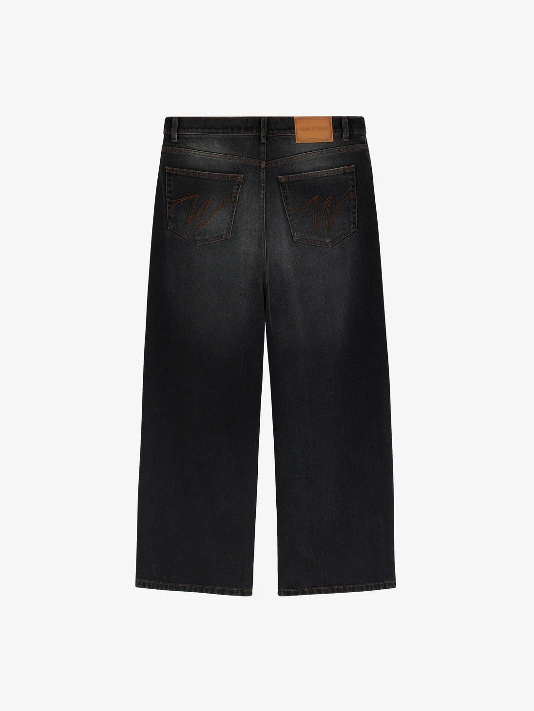 Walk in Paris - Black Wash Baggy Jeans - Pantalons et Shorts - 