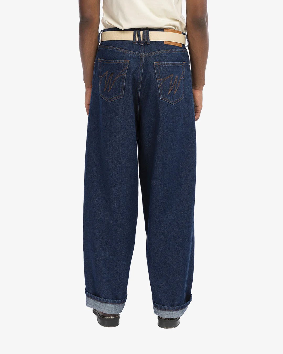 Walk in Paris - Original Wash Denim Balloon pant - Pantalons et Shorts - 