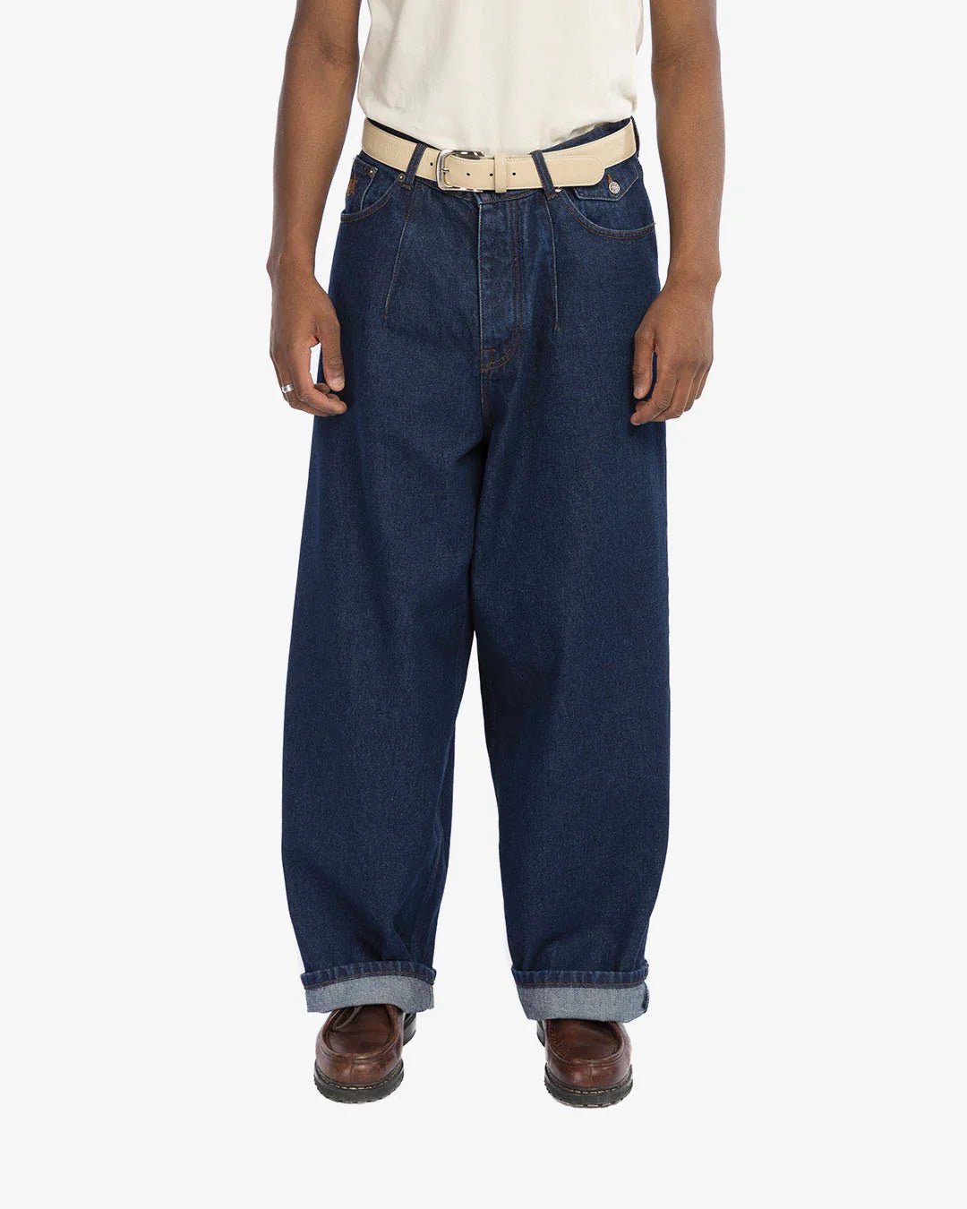 Walk in Paris - Original Wash Denim Balloon pant - Pantalons et Shorts - 