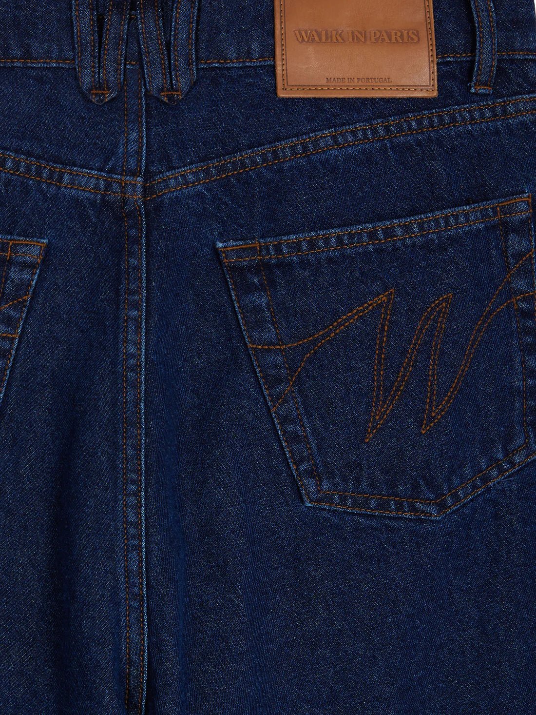 Walk in Paris - Original Wash Denim Balloon pant - Pantalons et Shorts - 