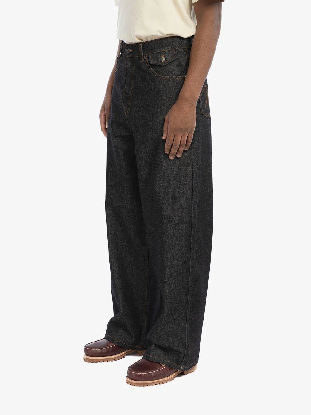 Walk in Paris - Raw Denim Balloon Pants - Pantalons et Shorts - 