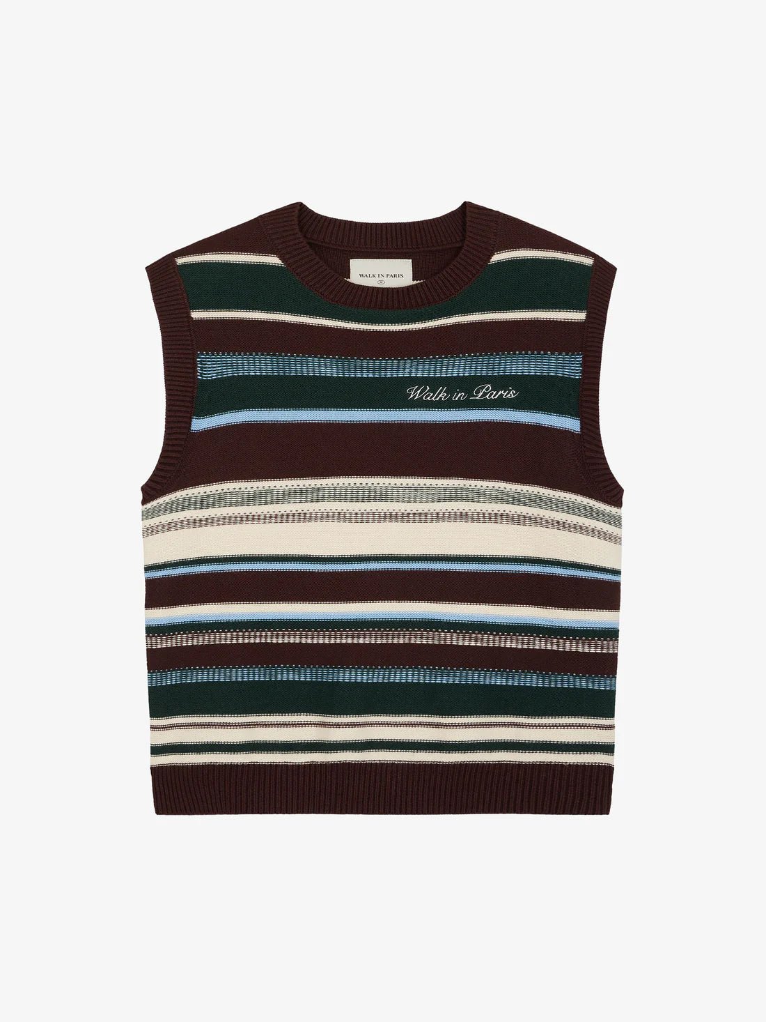 Walk in Paris - Grandpa sleeveless knit top - Pulls et Sweats - 