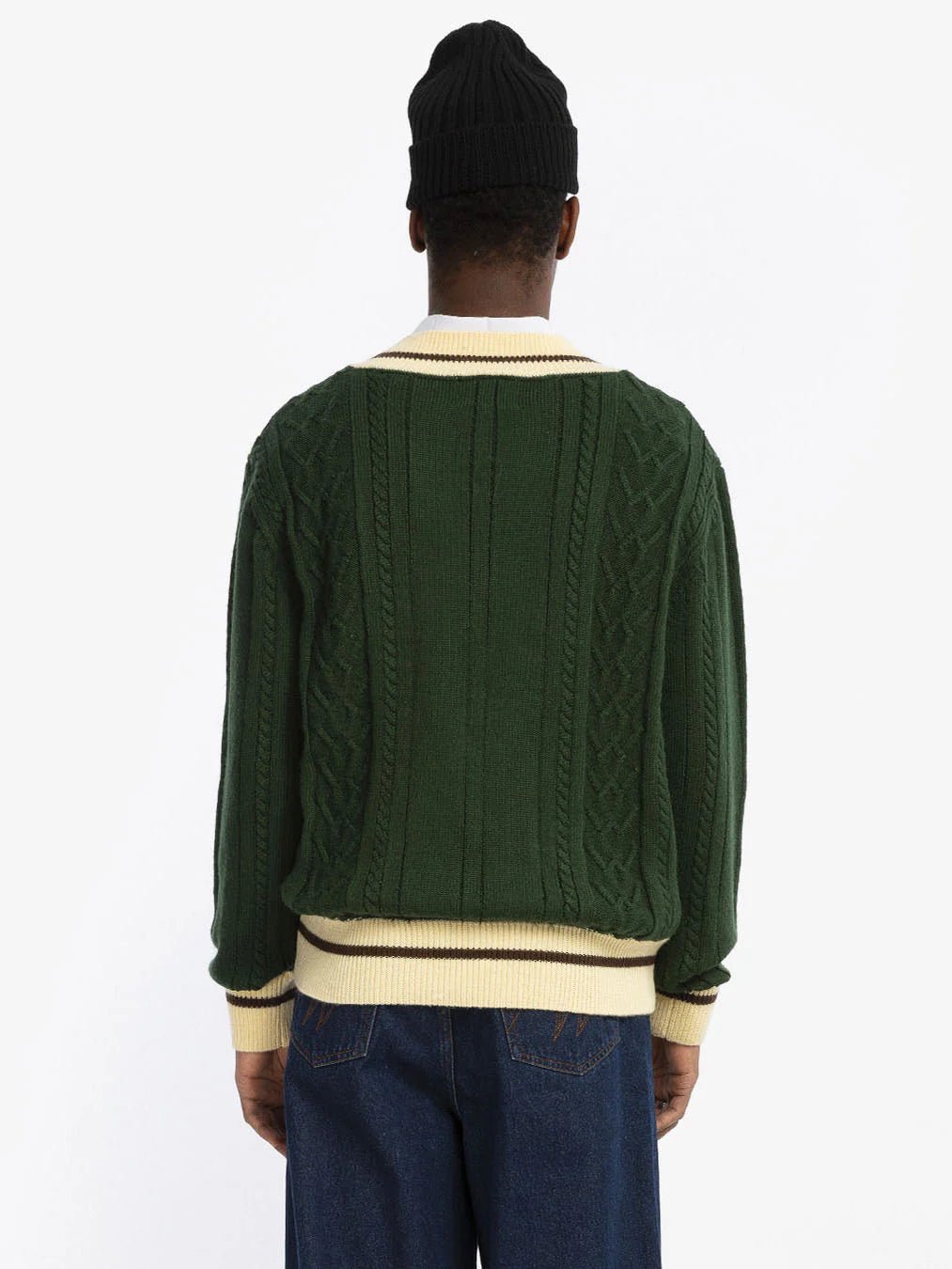 Walk in Paris - Walker knit sweater - Green - Pulls et Sweats - 