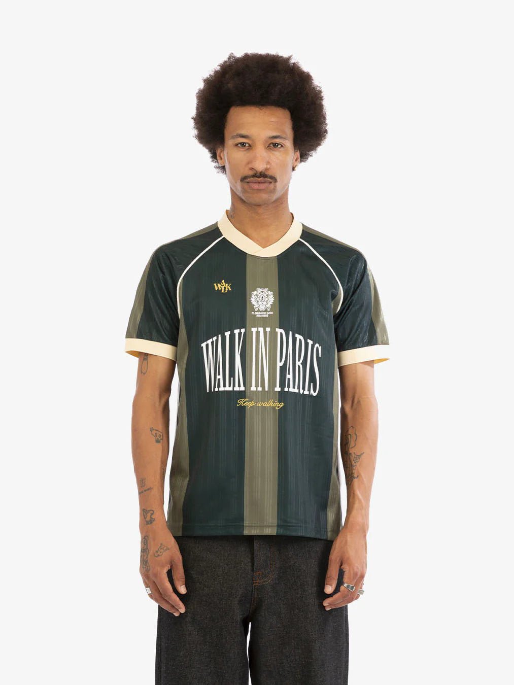 Walk in Paris - Football Jersey - Green - T-shirts - 