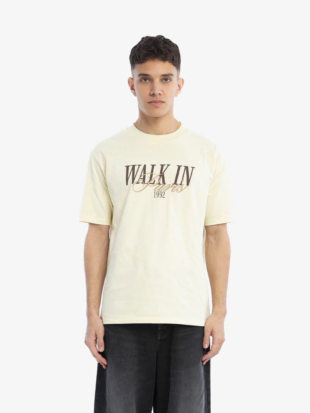 Walk in Paris - WIP Tee - Beige - T-shirts - 