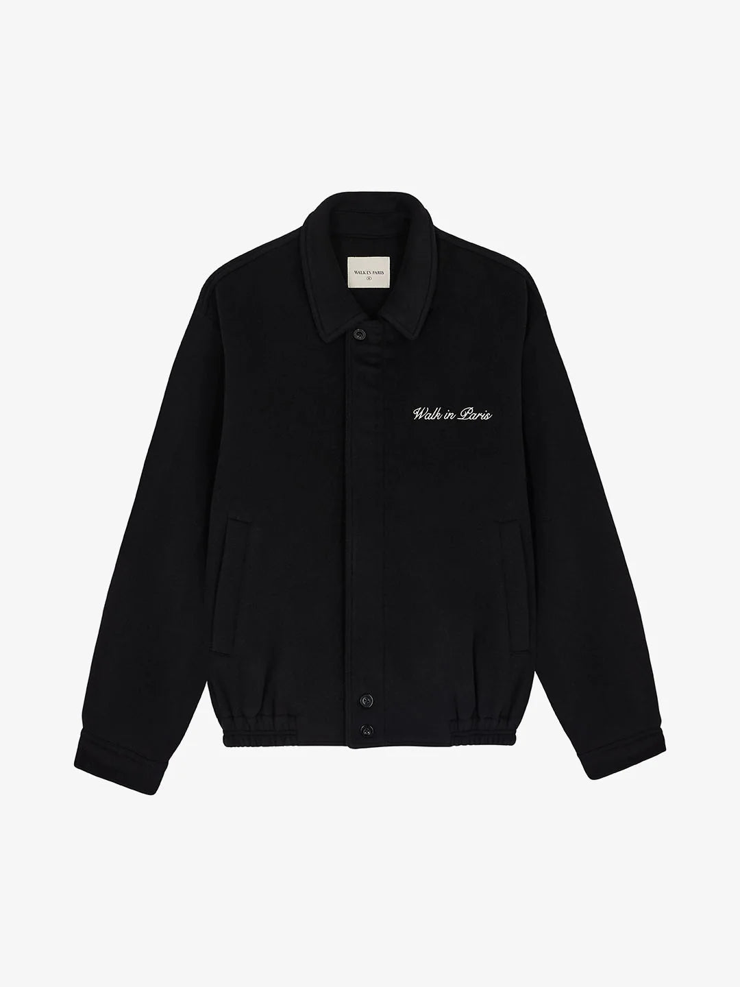 Walk in Paris - Black Heritage Wool Jacket - Black - Vestes et Manteaux - 