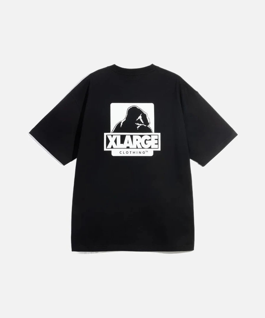 XLarge - Backside Og S/S Tee - Black - T-shirts - F201253011001