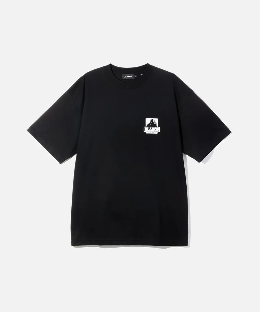 XLarge - Backside Og S/S Tee - Black - T-shirts - F201253011001