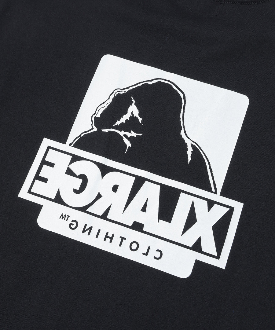 XLarge - Backside Og S/S Tee - Black - T-shirts - F201253011001