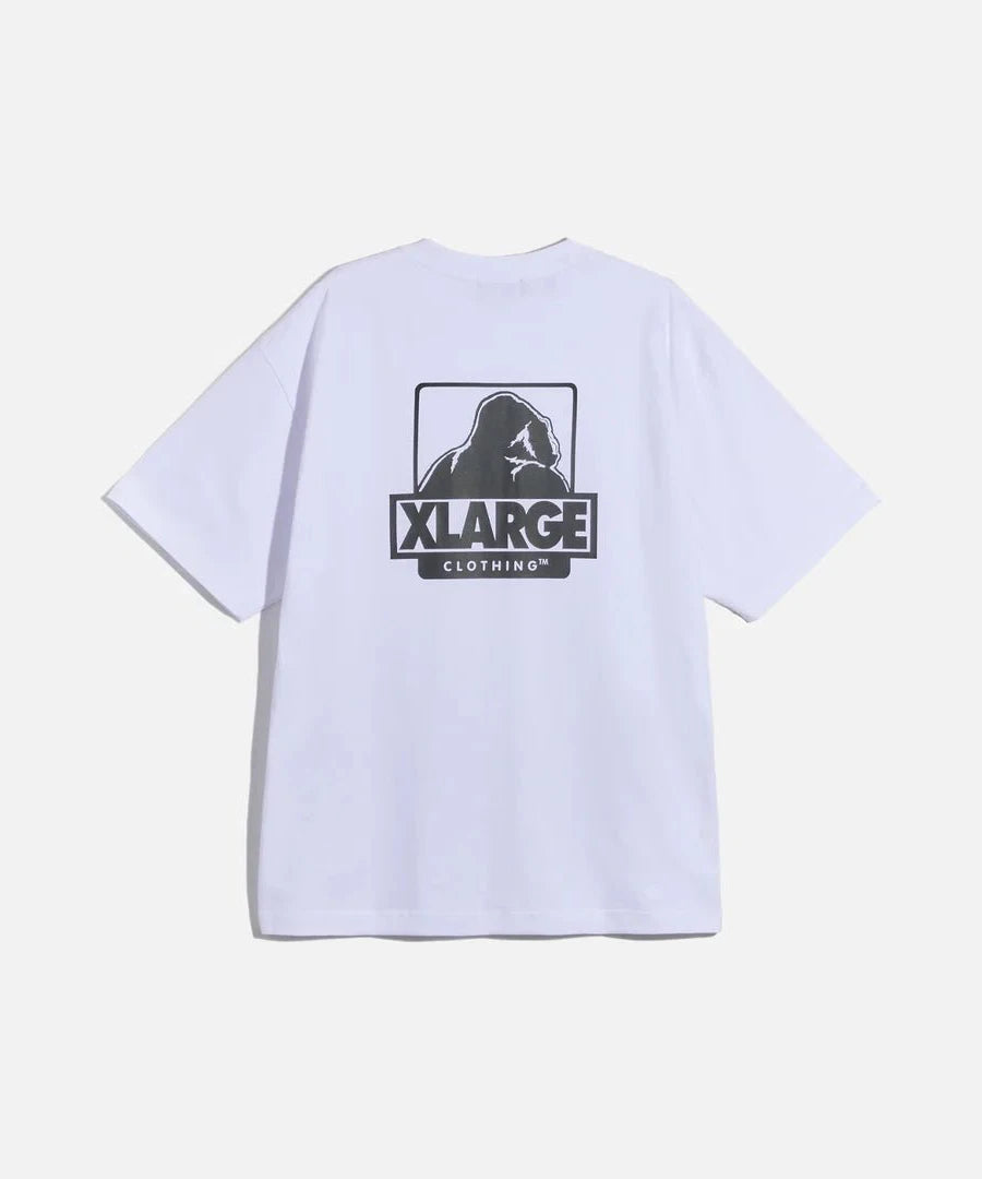 XLarge - Backside Og S/S Tee - White - T-shirts - F201253011001