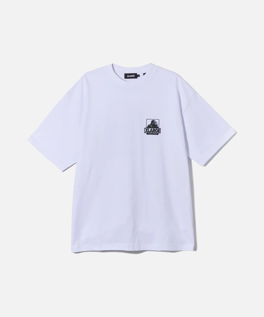 XLarge - Backside Og S/S Tee - White - T-shirts - F201253011001
