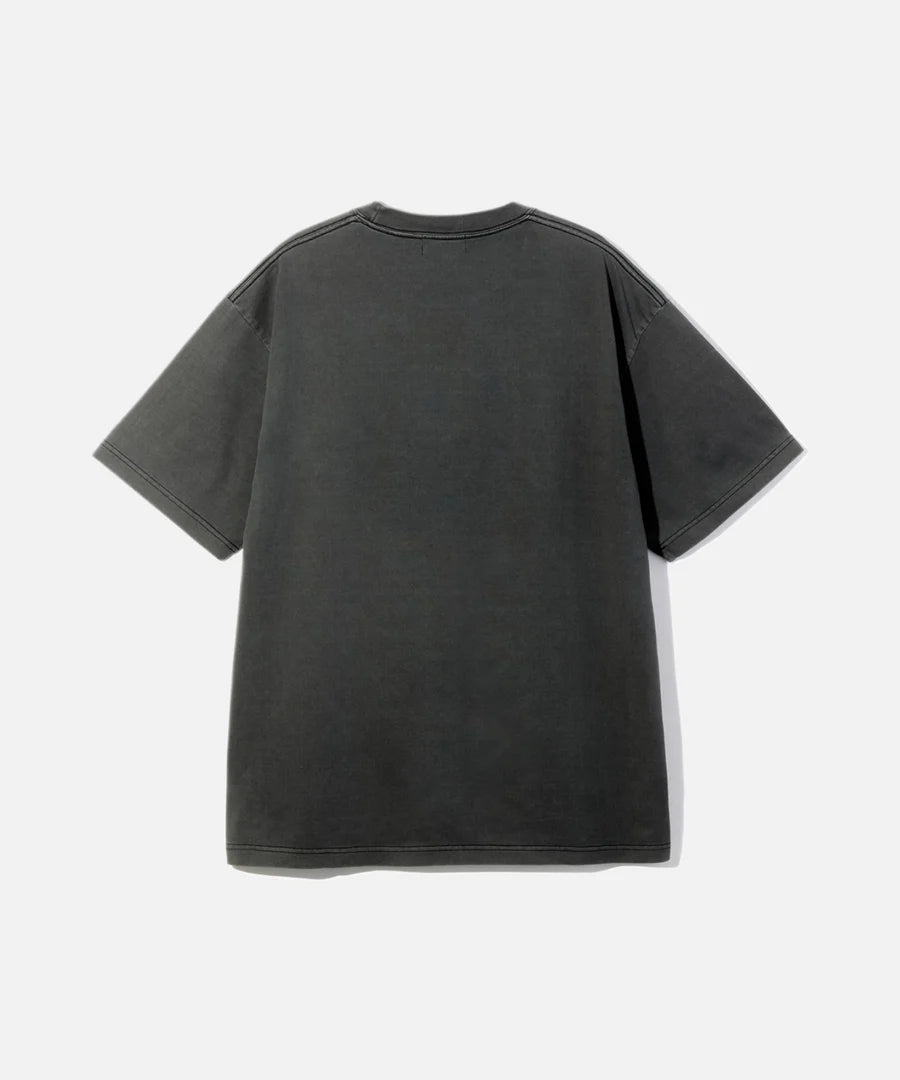 XLarge - Pigment Dyed Peace and Fortune SS Tee - Black - T-shirts - F201253011015