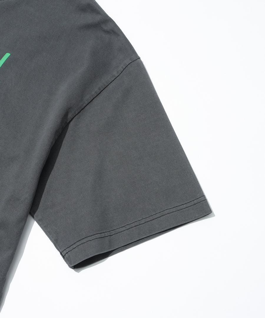 XLarge - Pigment Dyed Peace and Fortune SS Tee - Black - T-shirts - F201253011015