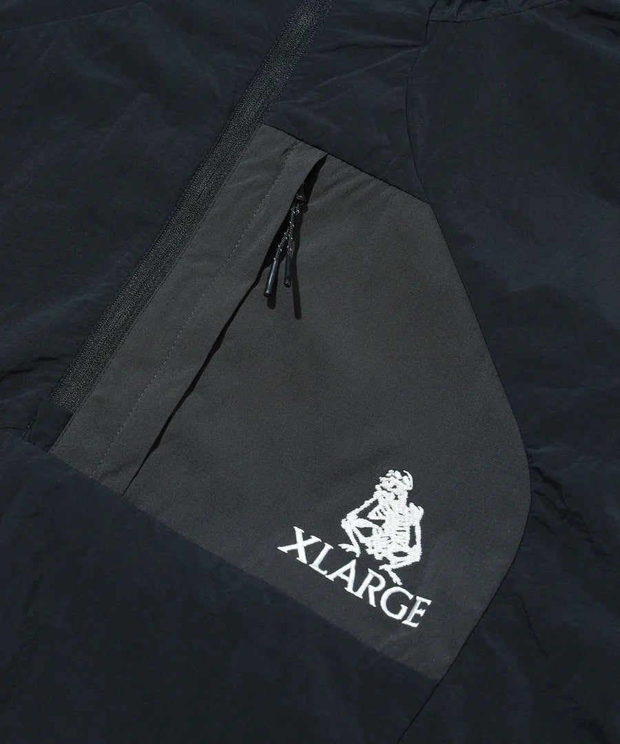 XLarge - Fossil Packable Anorak - Black - Vestes et Manteaux - 201261021003