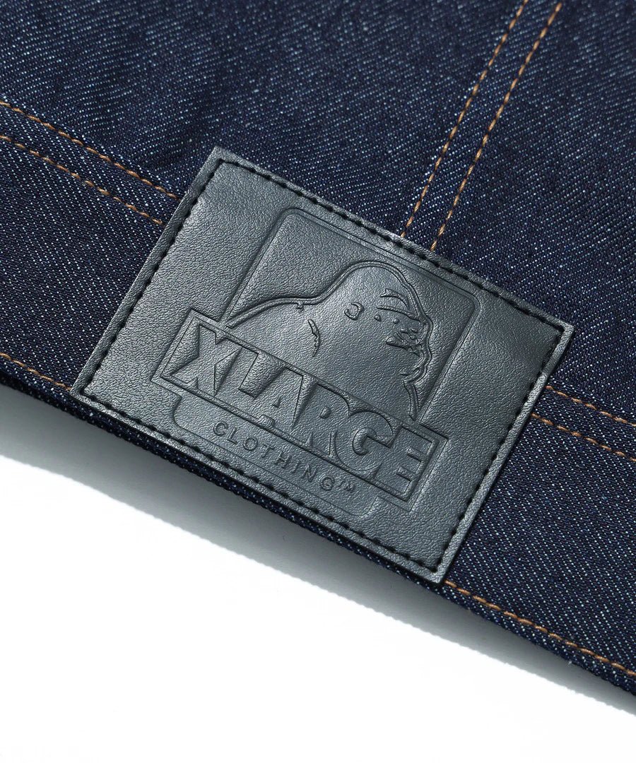 XLarge - Label Denim Jacket - Indigo - Vestes et Manteaux - 201261021002