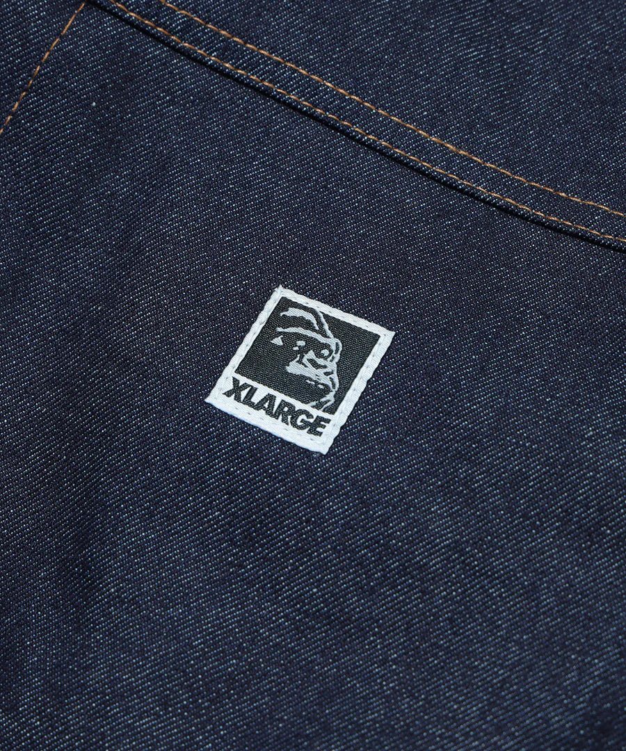 XLarge - Label Denim Jacket - Indigo - Vestes et Manteaux - 201261021002