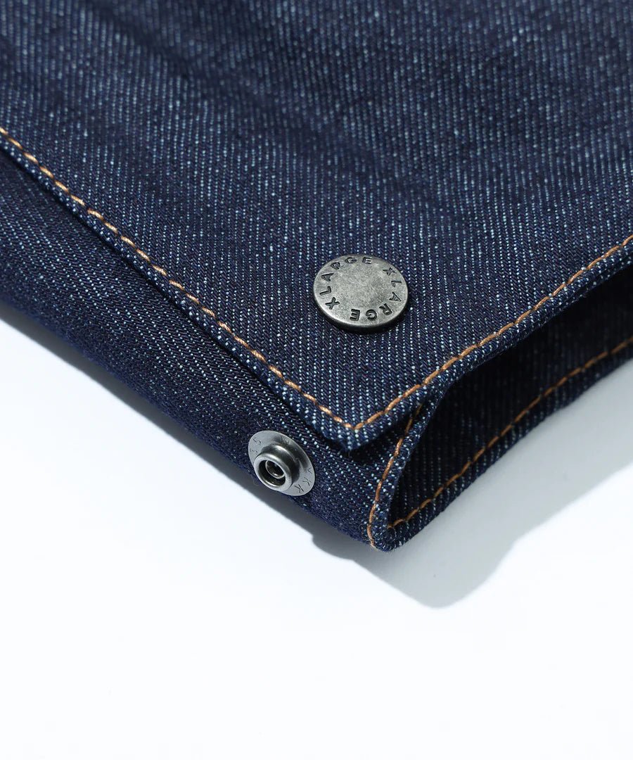 XLarge - Label Denim Jacket - Indigo - Vestes et Manteaux - 201261021002