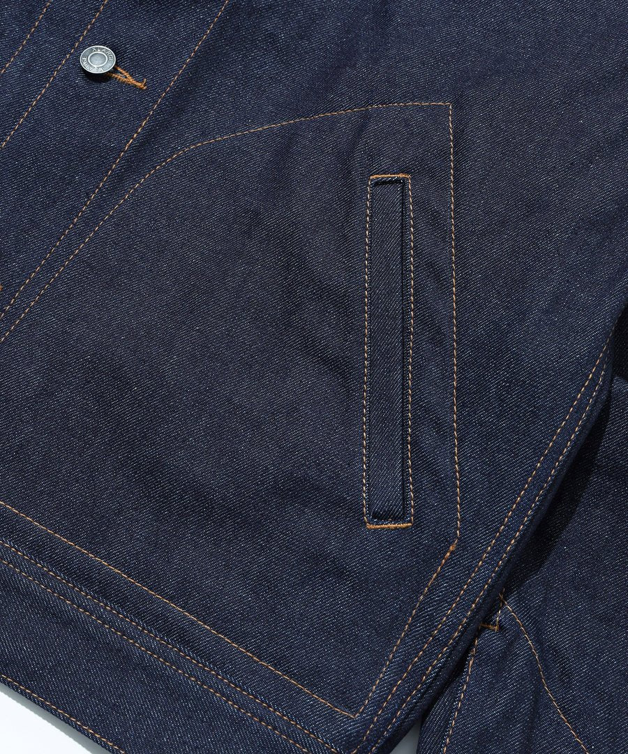 XLarge - Label Denim Jacket - Indigo - Vestes et Manteaux - 201261021002