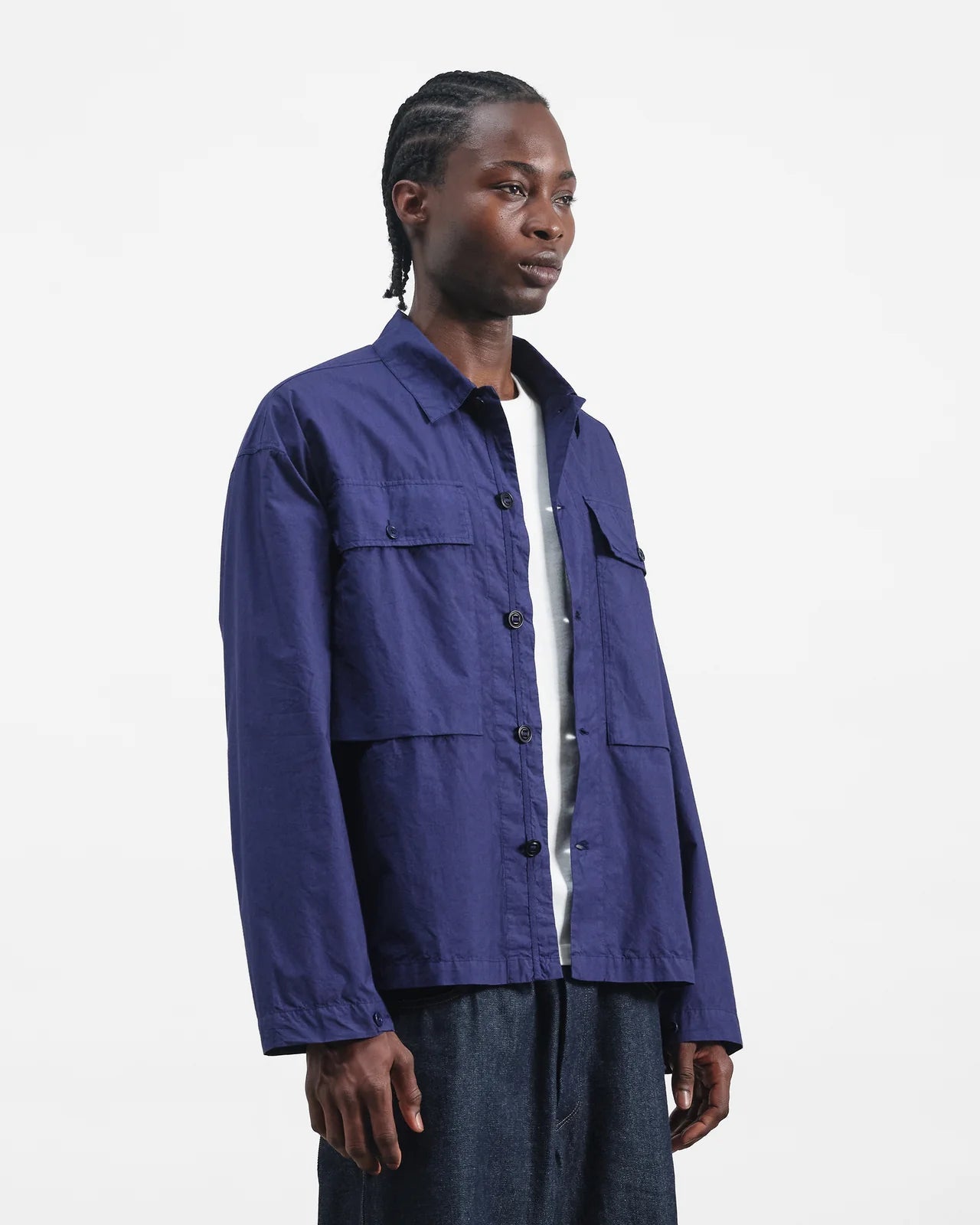 YMC - Military Shirt - Blue - Chemises - P2AAI