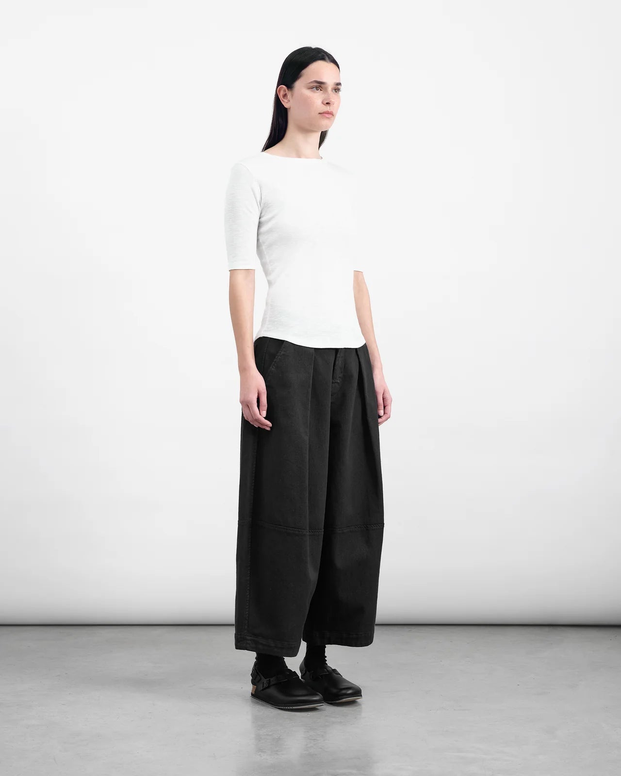 YMC - Deadbeat Trouser - Black (SS26 Women) - Jupes et Pantalons - Q4AZM