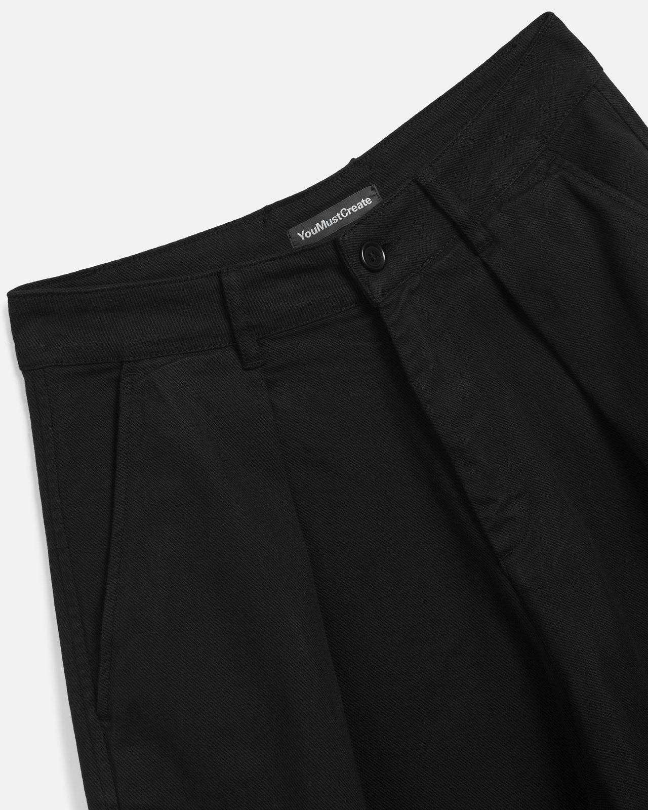 YMC - Deadbeat Trouser - Black (SS26 Women) - Jupes et Pantalons - Q4AZM