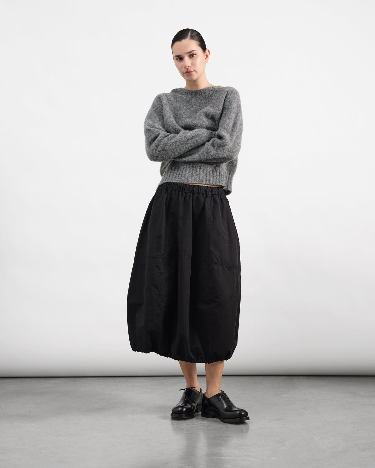YMC – Jupe Parachute – Noir-Jupes et Pantalons-Q3CZA