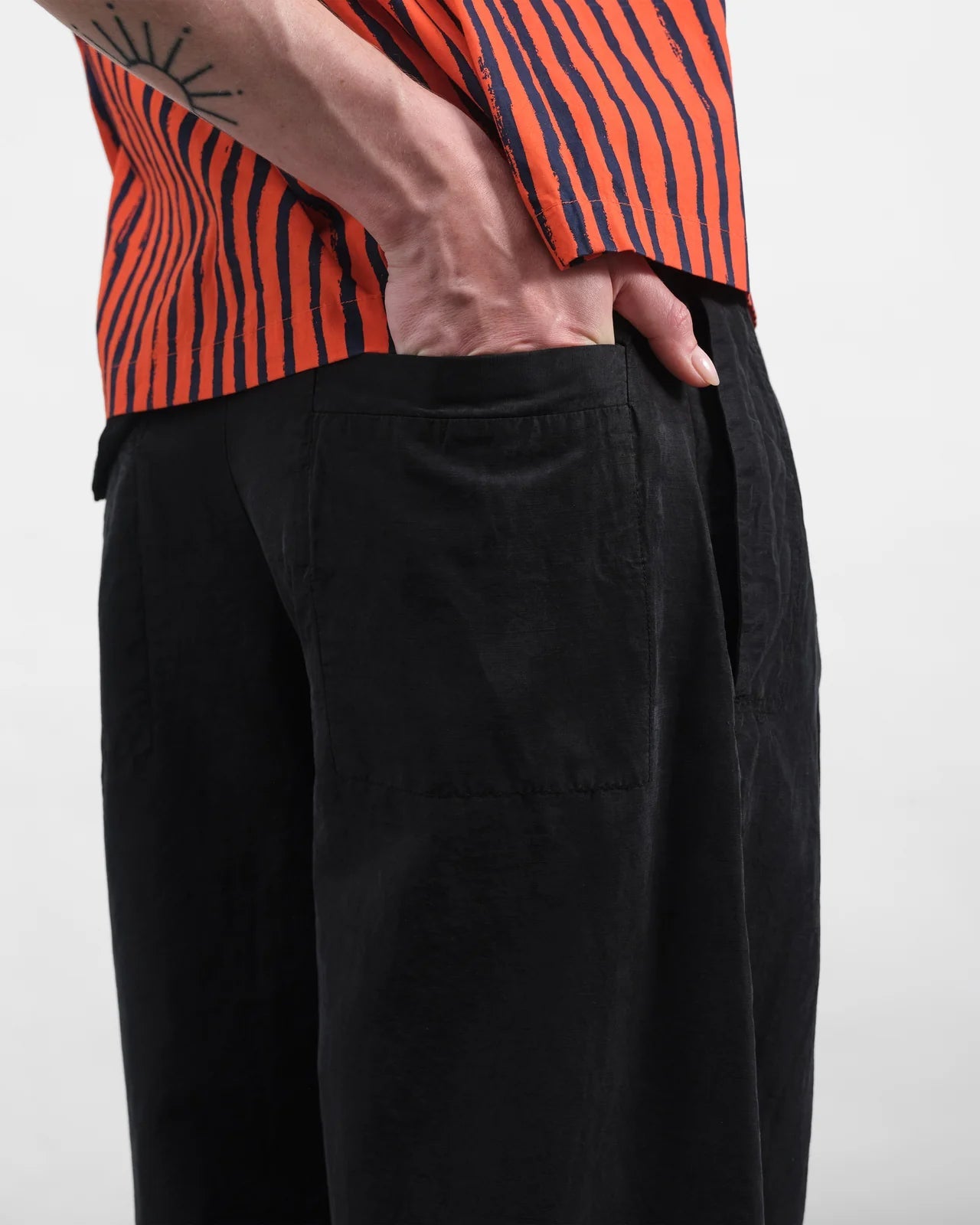 YMC - Drop Out Trouser - Black - Pantalons et Shorts - U4AAA