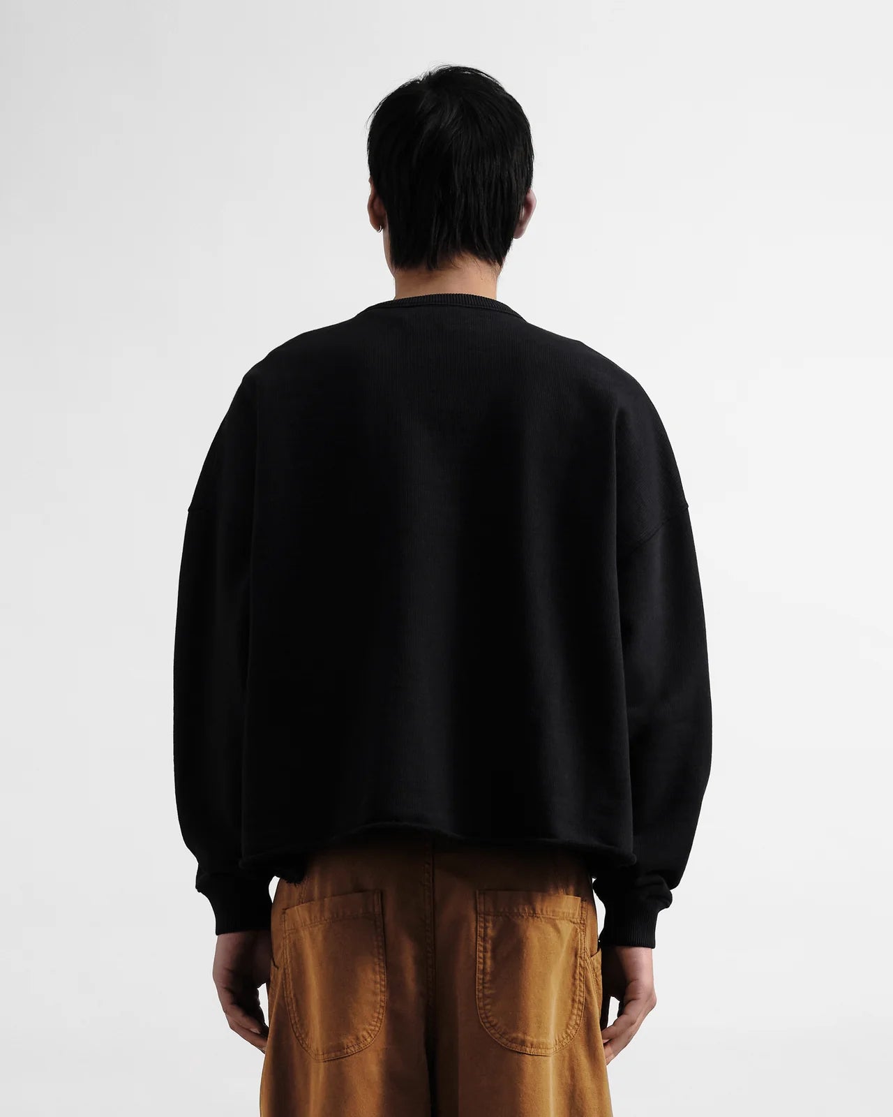 YMC - Studio Sweatshirt Black - Pulls et Sweats - QTZAC