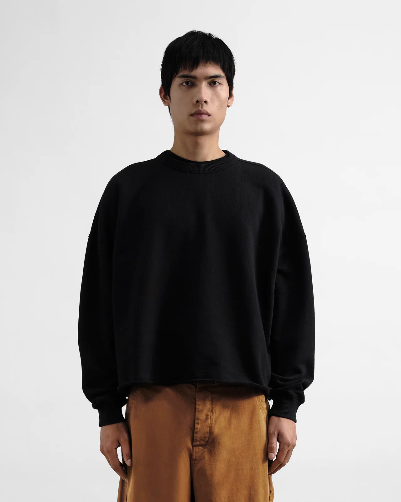 YMC - Studio Sweatshirt Black - Pulls et Sweats - QTZAC