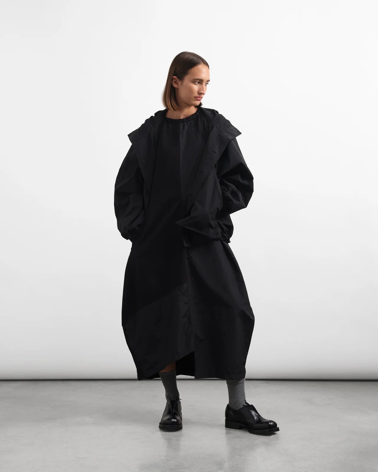 YMC - Noriko Dress - Black - Robes - Q1YAE
