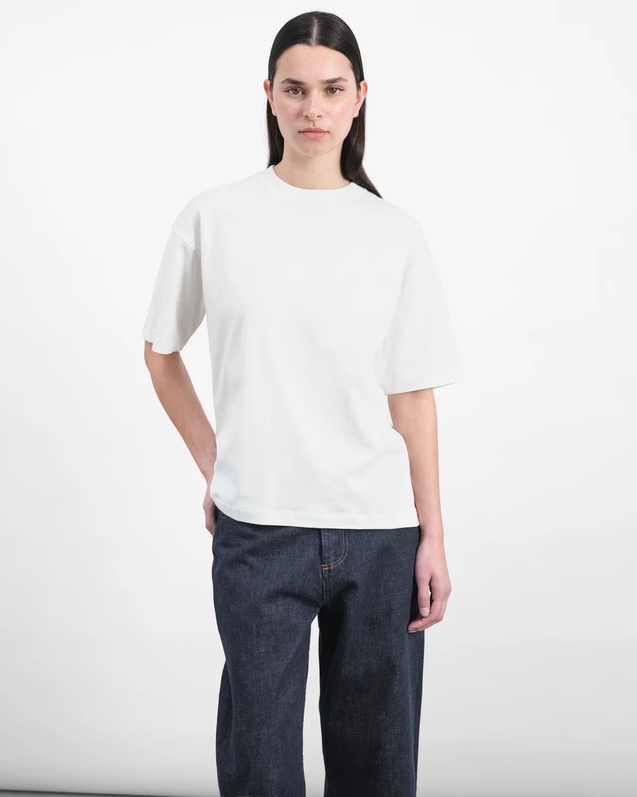 YMC - Triple T-shirt White - T-shirts - Q6AZM