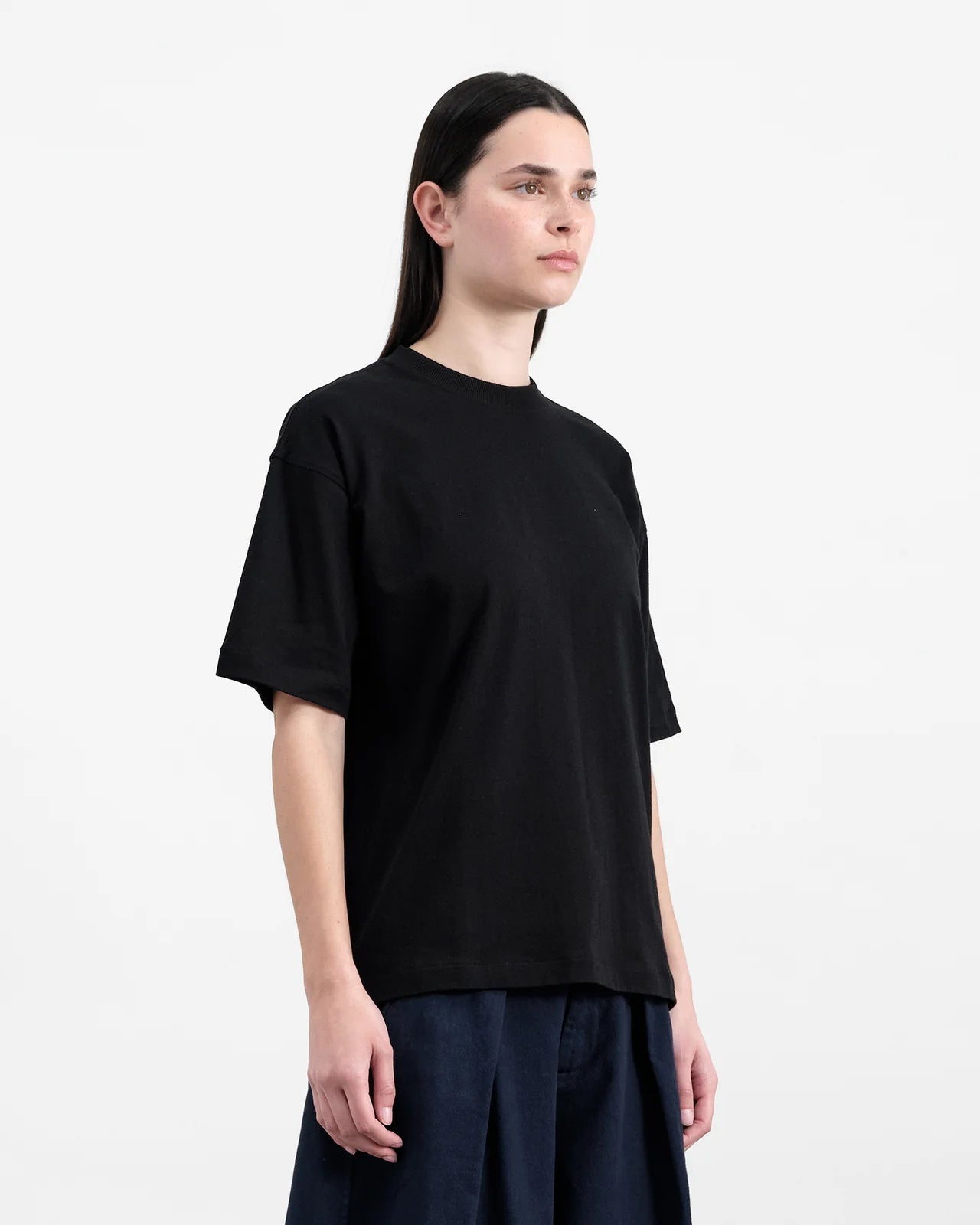 YMC - Triple T-shirt Black (Women SS26) - Tops - Q6AZM
