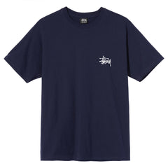 Stussy - Basic Stussy Tee Navy-T-shirts-1904500