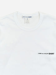 Comme Des Garçons SHIRT - T-shirt blanc FG-T018-SS21-3-T-shirts-FG-T018-SS21-3