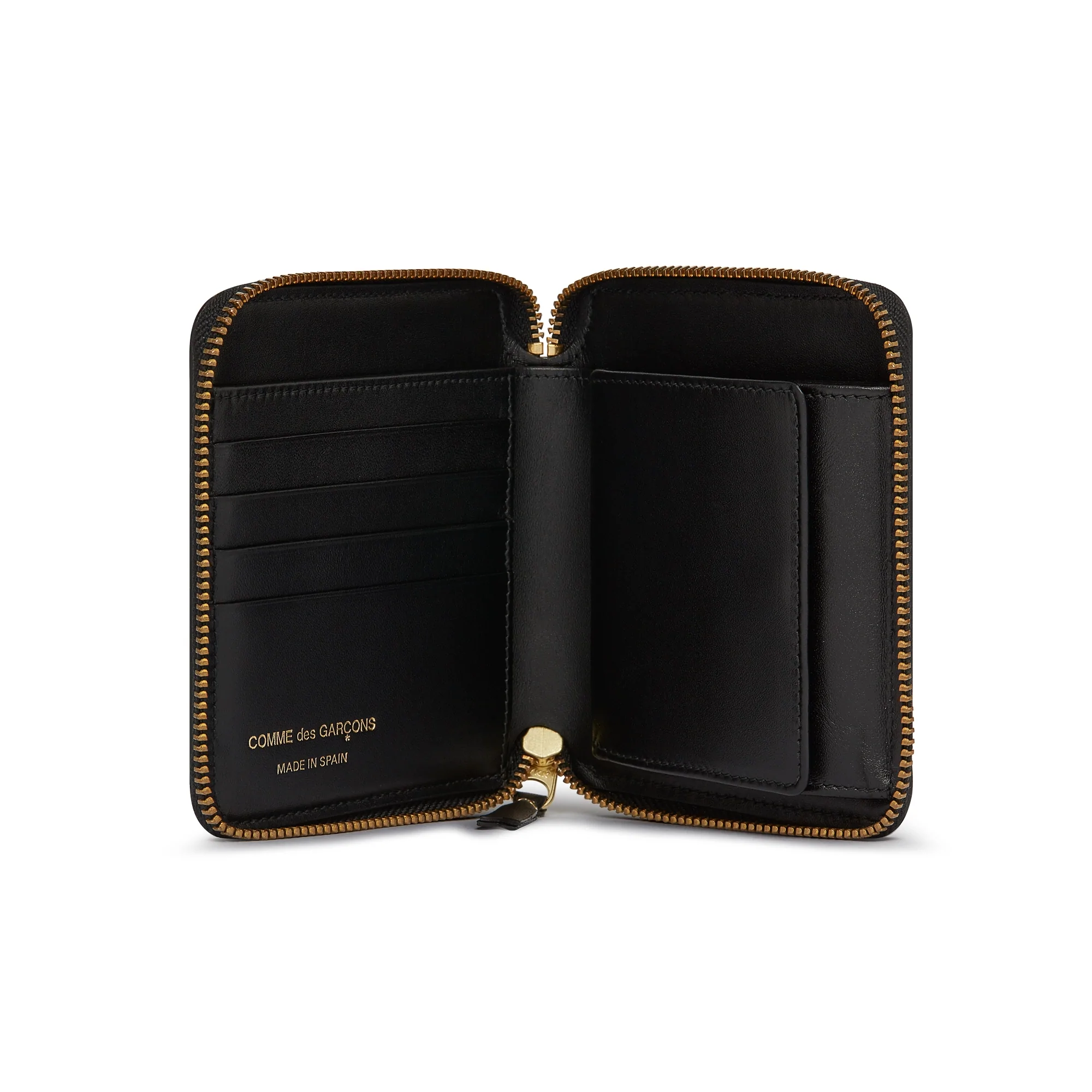 Comme-Des-Garcons-Wallet-Embossed-Logotype-Black-SA2100EL-inside